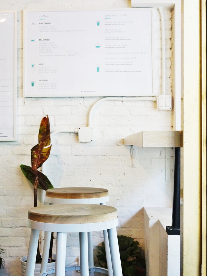 west village coffeeshop interior