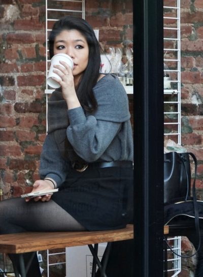 Wintry Hideout at a Soho Coffee Shop