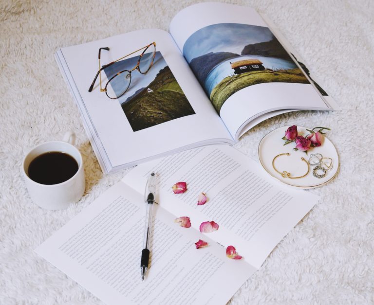 Coffee flatlay